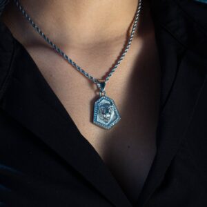 Silver Diamond Lion